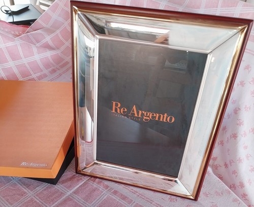 Cornice portafoto argento - cornice, re